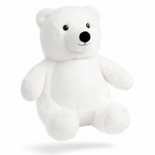 Last inn bildet i Galleri-visningsprogrammet, Isbjørn med brodert navn - Ekstra myk bamse