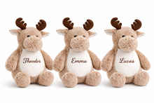 Last inn bildet i Galleri-visningsprogrammet, Elg med brodert navn - Ekstra myk bamse