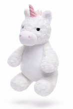 Last inn bildet i Galleri-visningsprogrammet, Enhjørning-bamse med brodert navn - Ekstra myk
