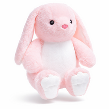 Last inn bildet i Galleri-visningsprogrammet, Rosa kanin med brodert navn - Ekstra myk bamse. Silkemyk synes vi passer her