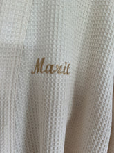 Last inn bildet i Galleri-visningsprogrammet, Høie badekåpe/morgenkåpe L/XL, med brodering venstre bryst