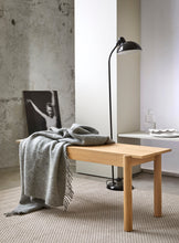 Last inn bildet i Galleri-visningsprogrammet, Mykt ullpledd i 100% ull fra Høie. 180 cm langt (brodert navn nederst i det ene hjørnet) eller ekstra tekst til kr 30,-