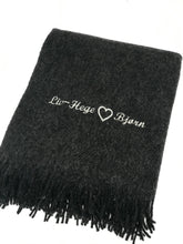 Last inn bildet i Galleri-visningsprogrammet, Rabatt på 2 pledd, store deilige ullpledd som du kan velge tekst på begge