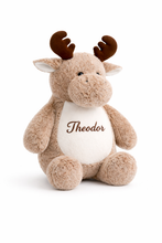 Last inn bildet i Galleri-visningsprogrammet, Elg med brodert navn - Ekstra myk bamse