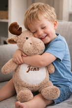 Last inn bildet i Galleri-visningsprogrammet, Elg med brodert navn - Ekstra myk bamse