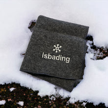 Last inn bildet i Galleri-visningsprogrammet, Isbader-matte, 45x45 cm i tettvevd 100% ull. Vanlig bading, isbading, ekstra store sitteunderlag. Badematte.