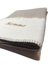 Last inn bildet i Galleri-visningsprogrammet, Luksus ullpledd fra Høie, hele 2 meter langt og i beste kvalitet (farge beige)
