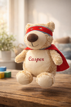 Last inn bildet i Galleri-visningsprogrammet, Superhelten med brodert navn - Ekstra myk bamse
