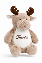 Last inn bildet i Galleri-visningsprogrammet, Personlig Elgbamse med brodert navn - Ekstra myk
