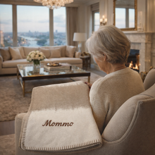 Last inn bildet i Galleri-visningsprogrammet, Luksus ullpledd fra Høie, hele 2 meter langt og i beste kvalitet (farge beige)
