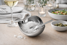 Last inn bildet i Galleri-visningsprogrammet, GEORG JENSEN salt kar - Bloom Salt Cellar &amp; Spoon
