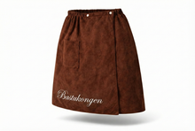 Last inn bildet i Galleri-visningsprogrammet, Saunaskjørt – Bastukongen (med lomme og brodering)
